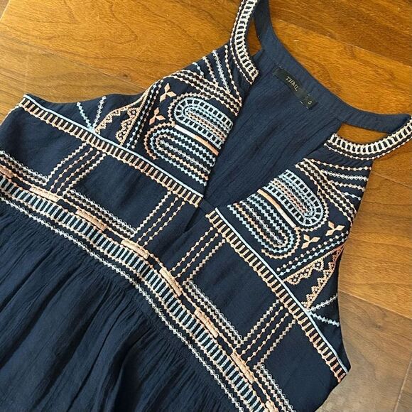 TMHL sleeveless embroidery mini dress size small - Picture 4 of 11